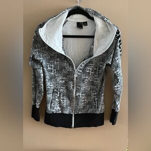Bench Monochrome Graphic Bomber Jacket